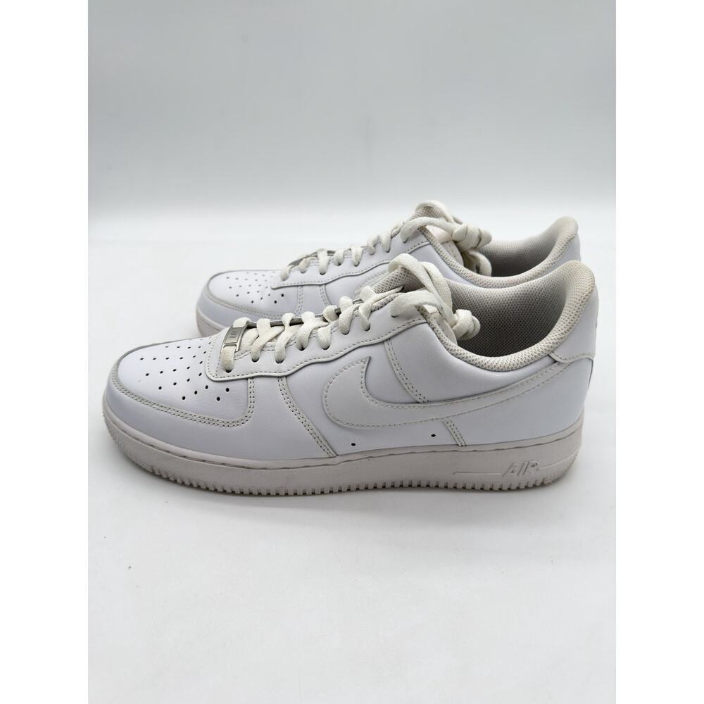 Nike Air Force 1 '07 Low Mens Size 11 White Casual Lifestyle Shoes Sneakers - Picture 4 of 7